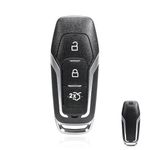 3 Buttons Car Key Fob Case Shell For Ford Edge Mondeo S-max Galaxy Mustang HU101 Blade