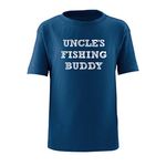 Apericots Uncle’s Fishing Buddy Short Sleeve Toddler Tee Shirt