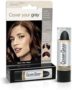 Cover Your Gray Hair Color Touch Up Stick - Black .15 Ounce
