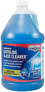 Unger Professional Streak-Free EasyGlide Glass Cleaner Concentrate, 1 Gallon, Green, 1