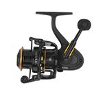 Mitchell 300 PRO Reel, Fishing Reel, Spinning Reels, Allround Fishing, Unisex, Black Gold, 2000| 5.8:1