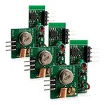 kwmobile 3x 433 MHz transmitter receiver wireless module for Arduino and Raspberry Pi