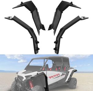 MoGerTor Fender Flares for Polaris RZR XP 1000 2025, Front & Rear Full Coverage Fender Flares Wider Mud Flaps Mud Guards for Polaris RZR XP 1000/XP 4 1000 2024+ Accessories (Replace #2889133)