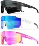 QALLY Polarized Sports Sunglasses f