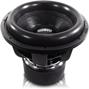 Sundown Audio Z v.6 15"" D1 Competition Subwoofer - 3250W RMS / 6500W Peak, D1 Voice Coil, 35mm Xmax, Patented Frame, Deepest Bass for Ported Enclosures – Z15v6D1