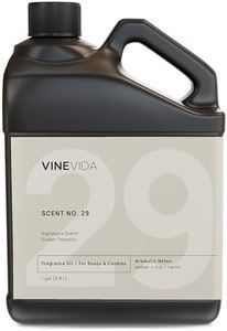 VINEVIDA [128oz] Cuban Tobacco Fragrance Oil for Candle Making - Made in USA Candle Scents for Candle Making - Natural Candle Fragrance Oil - Scents for Soap Making