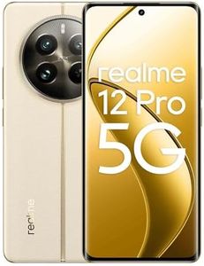 realme 12 Pro 5G Smartphone, 8 + 256 GB, Sony Portrait Camera 2X Optical Zoom, IMX882 OIS Camera, 6.7 Inch 120 Hz Curved Vision Display, 67 W SUPERVOOC Charge, 5000 mAh Solid Battery, Beige