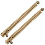 Atom 18 inch Aluminium Tower Bolt | Antique Finish | Home and Offices Doors and Windows Tower Bolt, TB001, Pack of 2