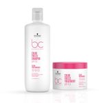 Schwarzkopf Professional Bonacure pH4.5 Color Freeze Shampoo, 1L and BC pH4.5 Color Freeze Treatment, Pink, 750 ml