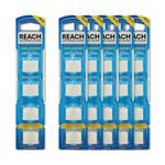 REACH Listerine Ultraclean Access Flosser Refill Heads, 6-Pack, Unflavored, Plaque Remover, Shred Resistant, Easy on Gums & Teeth, Hard to Reach Dental Floss Heads, Oral Care, PFAS-Free, 168ct