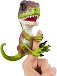 Untamed Raptor by Fingerlings - Stealth (Green) - Interactive Collectible Baby Dinosaur - By WowWee