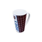 West Ham United F.C. Latte Mug Official Merchandise by West Ham United F.C.