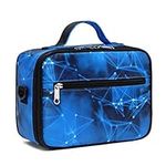 BLUEFAIRY Kids Insulated Lunch Box for Boys Lunch Bag Lunch Box Carrier for Boys for Elementary School Kindergarten (Stars,Blue)