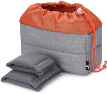 Koolertron Waterproof DSLR Camera Bag with Removable Insert, Adjustable Compartments, Fits in Camera Bags - Protective Case for DSLR/SLR Cameras & Accessories
