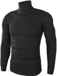 NY Threads Men's Turtleneck Ribbed 