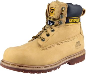 Cat Holton Men’s Ankle Boots, Honey Leather – Size 10 UK