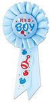 Beistle RS001 It's A Boy Fabric Rosette, Multicolor