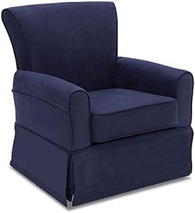 Delta Children Benbridge Glider Swivel Rocker Chair, Navy