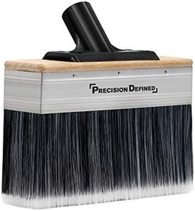 Precision Defined Deck Stain Brush | Large 7-Inch Deck Brush for Paints, Stains and Sealers (7-Inch)