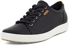 Ecco Women's Soft 7 Sneaker, Black,