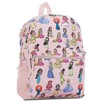 Disney Princess All Over Print Backpack Standard