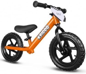 KRIDDO Balance Bike 2 Year Old, Tool-Free Adjustable Toddler Bike
