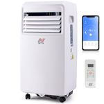 NETTA Portable Air Conditioner 3-IN-1 8000BTU, Dehumidifier, Cooling Fan - WiFi Smart App, 3 Speed Settings, Weekly Timer, Remote Control [Energy Class A] [Energy Class A]