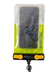 Aquapac Economy Waterproof Green Phone Case, Lanyard, iPhone and Android, Made in the UK, Watersports, Travel Essential, 5 Year Warranty, Eco Friendly, Hiking, Running Accessory