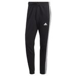 adidas Men's Essentials French Terry Joggers, Black/White, M