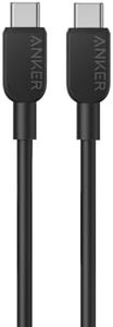 Anker USB C Cable, 310 USB C to USB C Cabl, (60W/3A) USB C Charger Cable Fast Charge for Samsung Galaxy S23, iPad Pro 2021, iPad Mini 6, iPad Air 4, MacBook Pro 2020, Switch (USB 2.0) (3ft, Black)