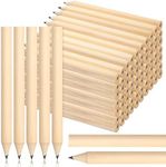 Fuutreo 200 Pcs Half Pencils Bulk 2 HB Mini Golf Pencils Round Pre Sharpened Natural Wooden Short Pencils for Christmas Thanksgiving Shower Bridal Wedding Boss Employee Gift Supplies, 3.5 Inch