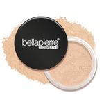 bellapierre Mineral Foundation SPF 15 - Loose Powder Foundation | Vegan & Cruelty Free Natural Makeup | Full Coverage Matte Finish | Hypoallergenic | Oil & Talc Free – 9 Grams - Porcelain