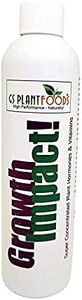 Growth Impact Super Concentrated Vitamin Solution - GS Plant Foods Plant Liquid All Purpose Plant Nutrition Vitamins and Hormones for All Types of Plants, Trees or Turf (8oz)