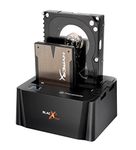 Thermaltake BlacX Duet 2.5”/3.5” SATA I/II/III USB 3.0 External Hard Drive Enclosure Docking Station ST0014U-D,Black