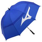 Mizuno 68" Tour Vented Double Canopy Golf Umbrella - Blue/White - OS