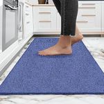 Amazelo Cart PVC Cushion Floor Mat - Durable, Waterproof Door Mat for Main Door Entrance, Anti-Skid Outdoor Mat for Home & Office, Ideal for All-Weather Use [Size 2x3 Feet, Color Blue]