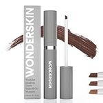 Wonderskin Wonder Blading Brow Stain & Go Masque, Long Lasting Brow Stain, Transfer Proof Brow Tint, Smudge Proof Eyebrow Stain (Dark Brunette)