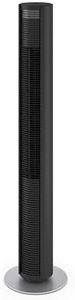 Stadler Form Turmventilator Peter, energieeffizient und leise bei 29 dB(A), mit Fernbedienung, Schwenkfunktion, 6 Geschwindigkeiten, 7-Stunden-Timer, dimmbare LEDs, fürs Schlafzimmer geeignet, schwarz