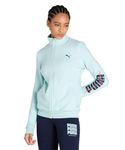 Puma Women, WMN Graphic Jacket III, Eggshell Blue, XS, (67034376)