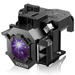 YOSUN v13h010l41 Projector lamp for epson elplp41 powerLite Home Cinema s5 s6 s6+ 77c 78 ex21 ex30 ex50 ex70 eb-s62 EMP-s5 h283a h284a Replacement Projector Bulb