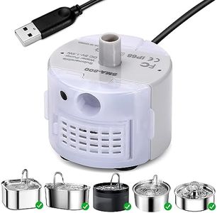 VinDox Bomba para fuente de gato de acero inoxidable, ultraligera para fuente de gato, de acero inoxidable (sin adaptador) (bomba)