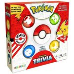 Pokémon Trainer Trivia (English Version) A Toy/Game by Zanzoon | for 1 to 4 Players | A Trivia for Kids and Adults |15-20-minutes Gameplay |for Family Game Nights |7+