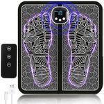 Sakmot EMS Foot Massager, 19 Intensities, 8 Modes, Pain Relief, Improve Circulation, Rechargeable