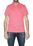 U.S. Polo Assn. Men's Classic Polo Shirt, Coral Shell Heather, Large