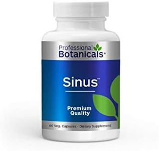 Professional Botanicals Sinus – Natural Herbal Allergy Relief Supplement – 60 Vegetarian Capsule