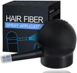 Hair Fiber Applicator Pump Sprayer, Spray Applicator and Optimizer for Hair Building Fibers Hair Thickening Spray Hair Powder Thickening Tools