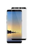 SHREE VALLBH Premium Tempered Glass Design for Samsung Galaxy Note 9 | Samsung Galaxy Note 8 Advanced Border Less Full Edge to Edge 3D Curved UV Screen Protector and Easy Installation Kit (Pack of 1) asy Installation Kit
