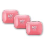 Impact Mints Sugar-free Mints Peach Flavor (Pack of 3) 14g each, for everlasting & pleasant breath, product of Germany, pocket-friendly Mints in classic Tin packaging