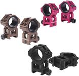 WestHunter Picatinny Scope Rings, 1 in/30 mm Tactical Precision High Profile Scope Mount | 3 Colors/Pack