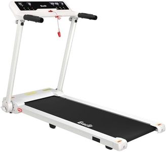 Everfit Treadmill Electric Treadmills with 450mm Running Belt, Folding Walking Pad Foldable Machine Exercise & Fitness Equipment, with up to 14km/h Speed for Home Gym Workout White